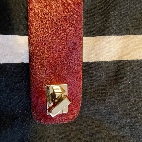 NWT claudia Firenze calf hair turnlock bracelet - Picture 3 of 4